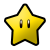 Desenho da estrela do jogo do Mario
